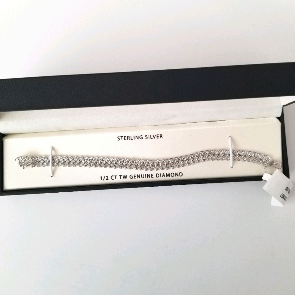 Sterling Silver Bracelet by Macy's - Picture 2 of 8